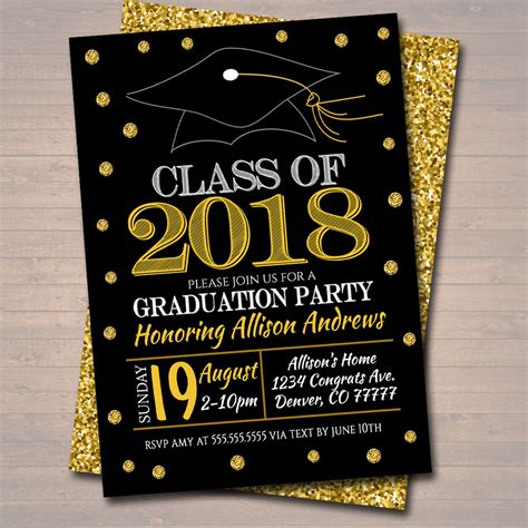 Image result for Custom Made Graduation Invitations