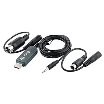UNIK 2.4G Remote Control Aeromodelling USB Flight Simulator Cable FMS ...