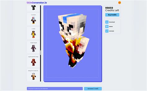 Image result for Random Minecraft Skin Generator