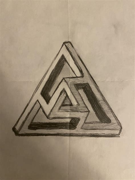 Infinite Triangle Drawing 的图像结果