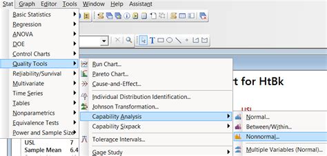 Image result for Minitab Process Capability Chart