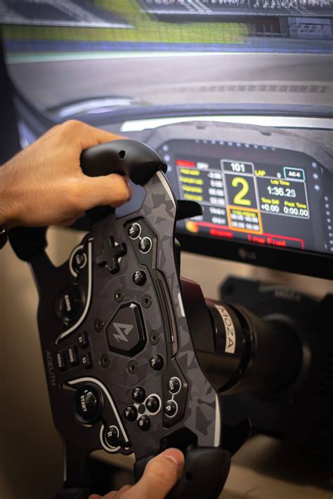 MOD - Hybrid ESESX Mod for MOZA R3 & R5 ES wheel – Acelith Design Sim Racing