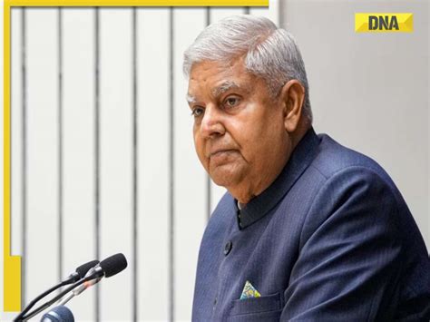 Jagdeep Dhankhar Resignation: EC begins process to hold Vice ...
