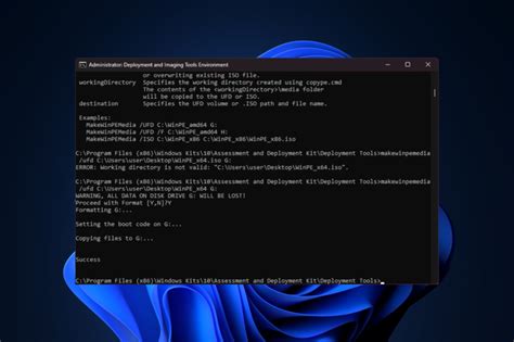 Image result for Create WinPE Bootable USB