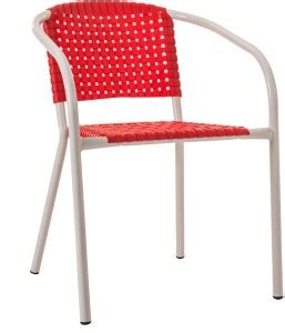 Durian STACK - RED Synthetic Fiber Outdoor Chair Price in India - Buy ...
