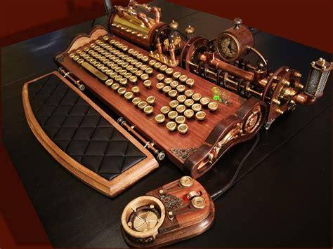 Image result for Steampunk Computer Keyboard