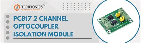 Techtonics PC817 2 CH Optocoupler Isolation Module : Amazon.in ...