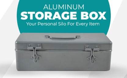 JAYCO 12" Wide Aluminium Tool Storage Box 12" Wide Aluminium Box Tool ...