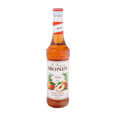 Syrup Peach - MONIN 70cl | Albion Fine Foods Ltd.