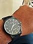 Buy Louis Devin Black Silicone Strap Analog Wrist Watch for Men (Black ...