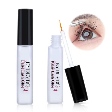 Lash Glue Strong Hold False Eyelash Glue Adhesive Waterproof Lash Glue ...