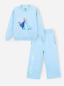 Nap Chief Girls Disney Princess Casual Sweatshirt Track Pants Price in ...
