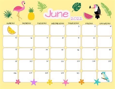 free printable june 2022 calendars wiki calendar - june 2022 calendars 25 free printables ...