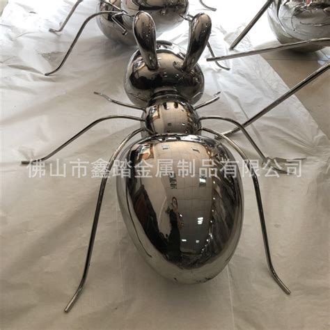 不锈钢蚂蚁雕塑,雕塑艺术,文化艺术,摄影素材,汇图网www.huitu.com