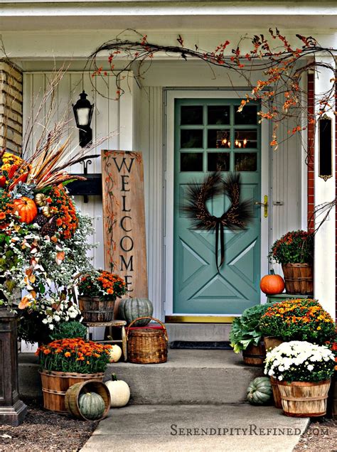 15 Fall Porch Decorating Ideas - Design Asylum Blog | by Kellie Smith
