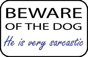beware of the dog Paper Print - Decorative posters in India - Buy art ...
