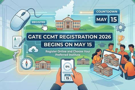 GATE CCMT Registration 2026 begins on May 15: Important Documents to ...