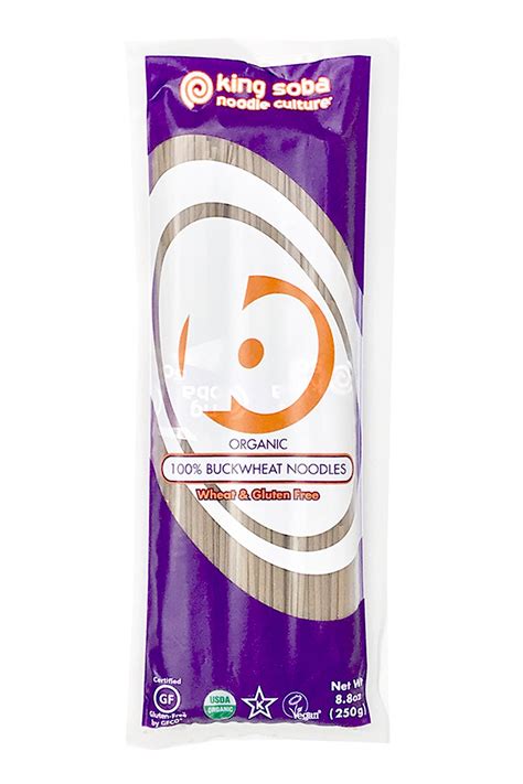 Organic 100% Buckwheat Noodles at King Soba USA