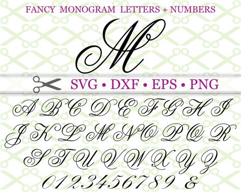 Image result for Fancy Script Monogram Font