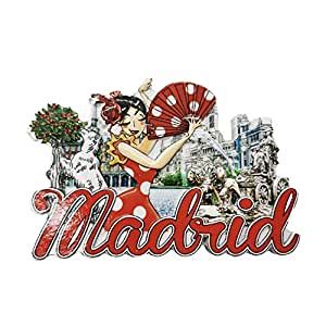 Buy Wedare 3D Madrid Spain Dancer Refrigerator Magnet Souvenirs ...