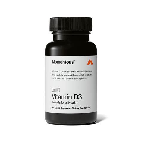 Vegan Vitamin D3 2000 IU Supplement - NSF Certified – Momentous