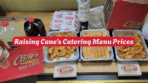 Raising Cane's Catering