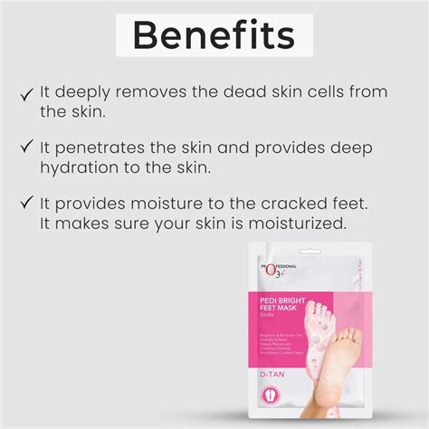 Foxy.in : Buy O3+ Pedi Bright Foot Socks Cream Mask (40g) online in ...