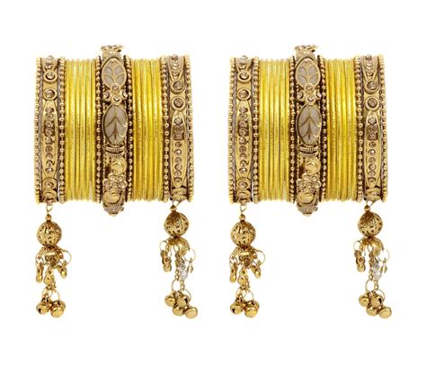 Buy Sanara Traditional Bollywood Ethic Sparkling Charming Alloy Metal ...