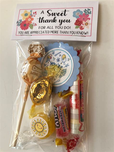 A SWEET THANK YOU -sweet Thoughts Goody Bag, Team, Staff, Friends, Co ...