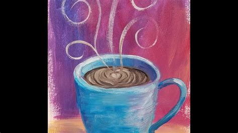 Image result for Acrylic Paint Tutorial Coffee