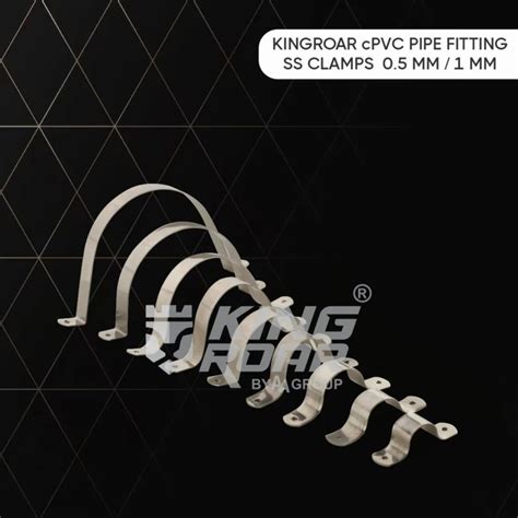 SS SADDLE CLAMPS - Ss Pipe Clamp (KINGROAR) 0.5MM & 1mm THICKNESS SIZE ...