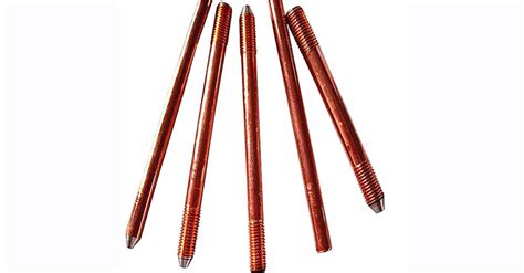 Image result for Copper Rod with Threaded