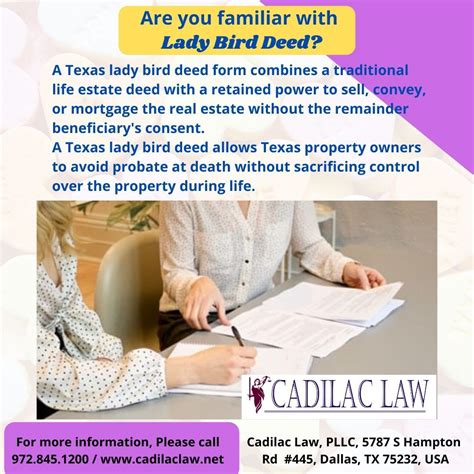 Are you familiar with Lady Bird Deed? | Things to sell, Texas law, Lady ...