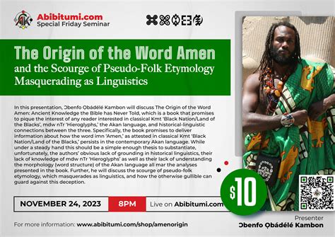 Origin Of The Word Amen