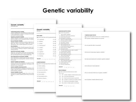 Image result for Genetic Variability Examples