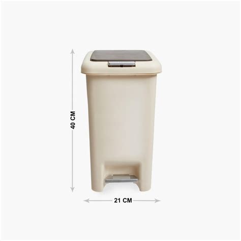 Buy Sedona Plastic Push and Pedal Bin - 15L from Home Centre at just ...