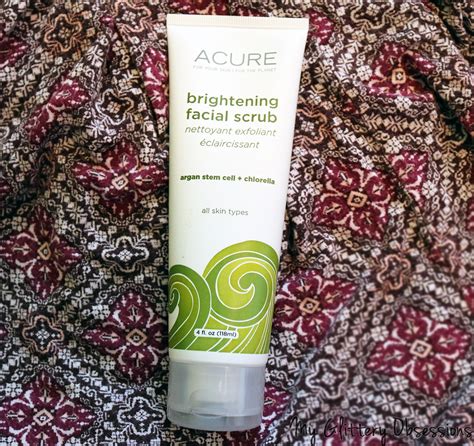 My Glittery Obsessions: REVIEW || Acure Brightening Facial Scrub