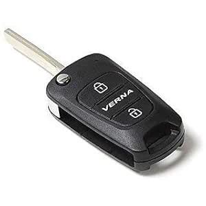 AP CARKEY-Replacement 2 Button Remote Flip Car Key Shell for Verna ...