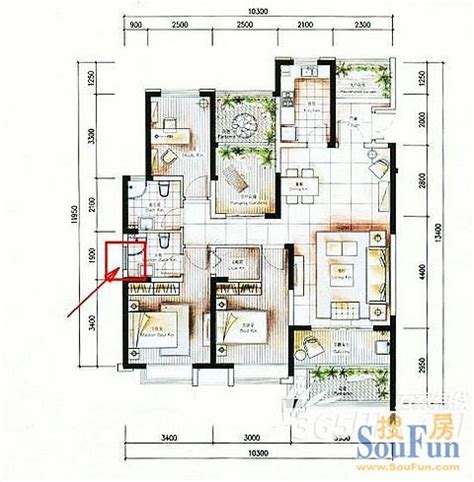 3层120平方房子设计图-房天下装修效果图