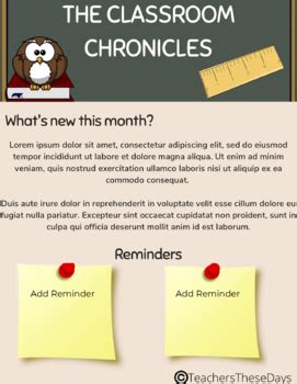 Image result for Classroom Newsletter