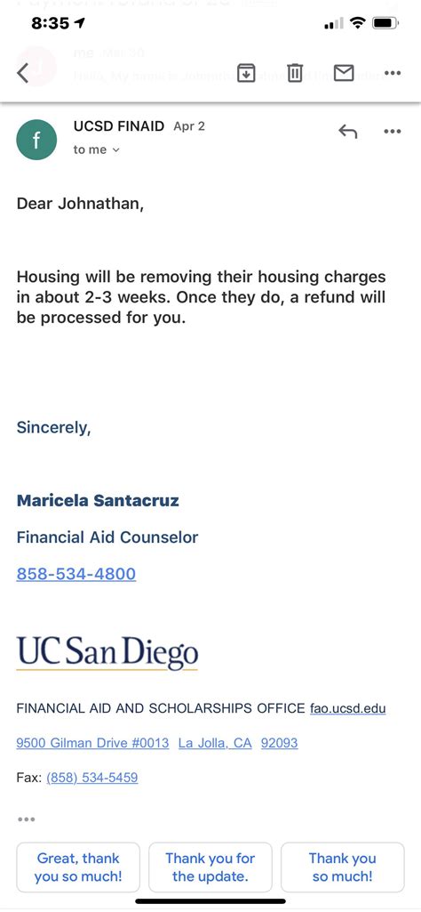 Here’s an email I received in response to refunds in case anyone was ...