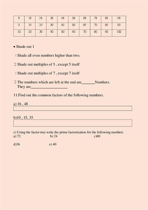 Class 5 Test Questions 的图像结果