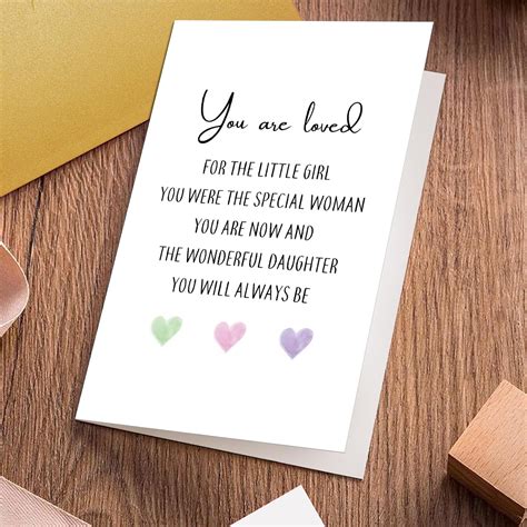 Oamiolek Daughter Birthday Card for Her, Happy Birthday Card India | Ubuy