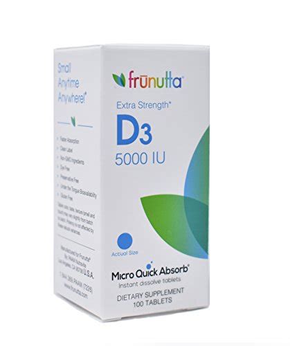 Buy Frunutta D3 Under the Tongue Sublingual s - 5000 IU Extra Strength ...
