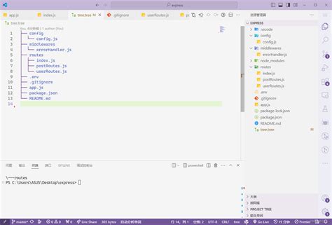 Express Node 的图像结果