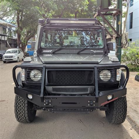 Winch XPD Bumper - Force Gurkha BS IV (2017-2020) - Prad Shop