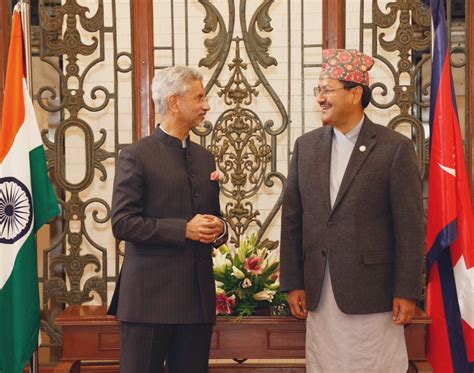 Jaishankar inaugurates multiple initiatives, including 59 post-quake ...