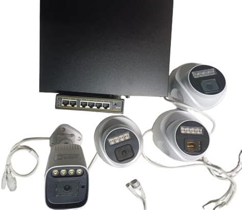 CCTV 5 MP IP Wired CCTV Camera, Indoor/Outdoor, Color Night Vision ...