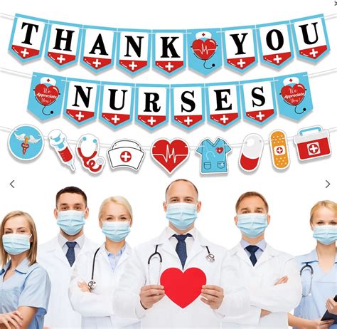 Nurses Week Banner - Nurse Appreciation Bunting Banners - Thank You Nurses Decor | eBay in 2025 ...