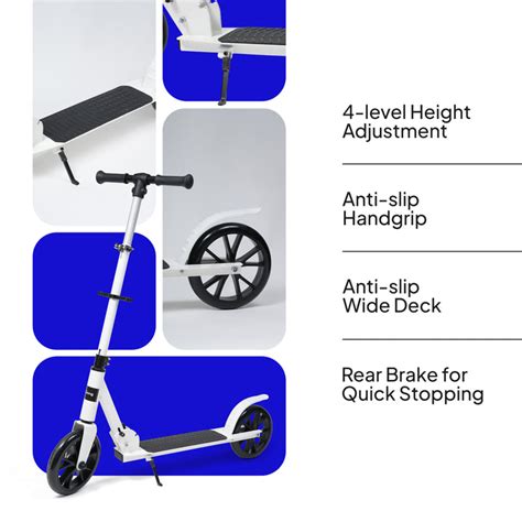 Rhino 2-Wheel Kids Scooter Foldable & Height Adjustable | FLYI